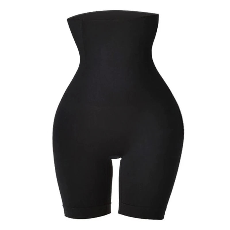 YBFDO Women's High Waist Flat Angle Shaper Pants Postpartum Buttocks Lifting Body Shaping Pants Slim Shorts Waist Trainer