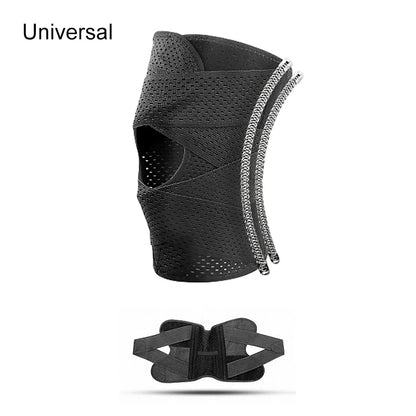 1PC Sports Kneepad Men Women Pressurized Elastic Knee Pads Knee Support Joints Protector Fitness Volleyball Brace Protector