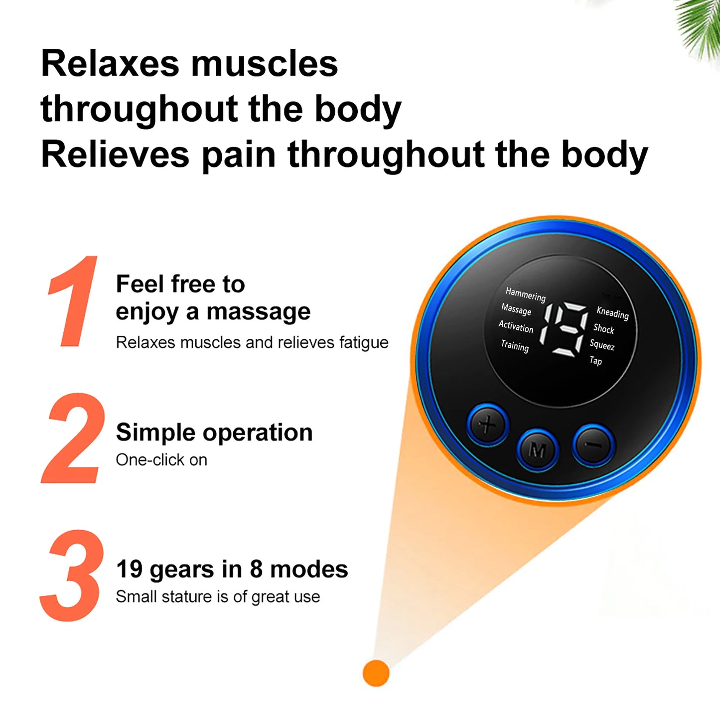 Mini Neck Massager Electric Muscle Stimulator Cervical Massage Patches Massage Pads Remote Control For Back Body Health