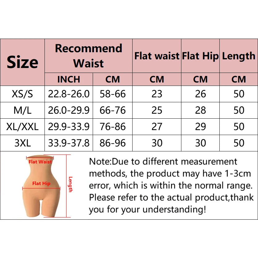 YBFDO Women's High Waist Flat Angle Shaper Pants Postpartum Buttocks Lifting Body Shaping Pants Slim Shorts Waist Trainer