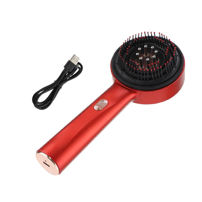 3 in 1 Electric Hair Regrowth Brush with Infrared Light Machine Acupoint Scalp Massage Anti-Hair Loss Exercise Hair Scrubber Combs